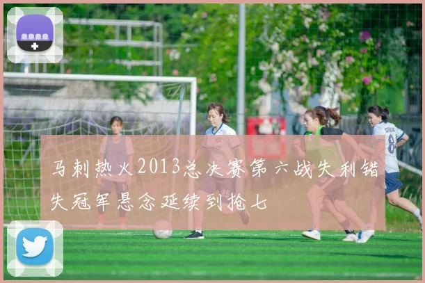 马刺热火2013总决赛第六战失利错失冠军悬念延续到抢七